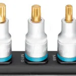 Σετ Πρίζας Hazet Smartrail 1/2" Εσωτερική Αυλάκωση 5 Τεμάχια Μαύρο M6 M14 Κοντό