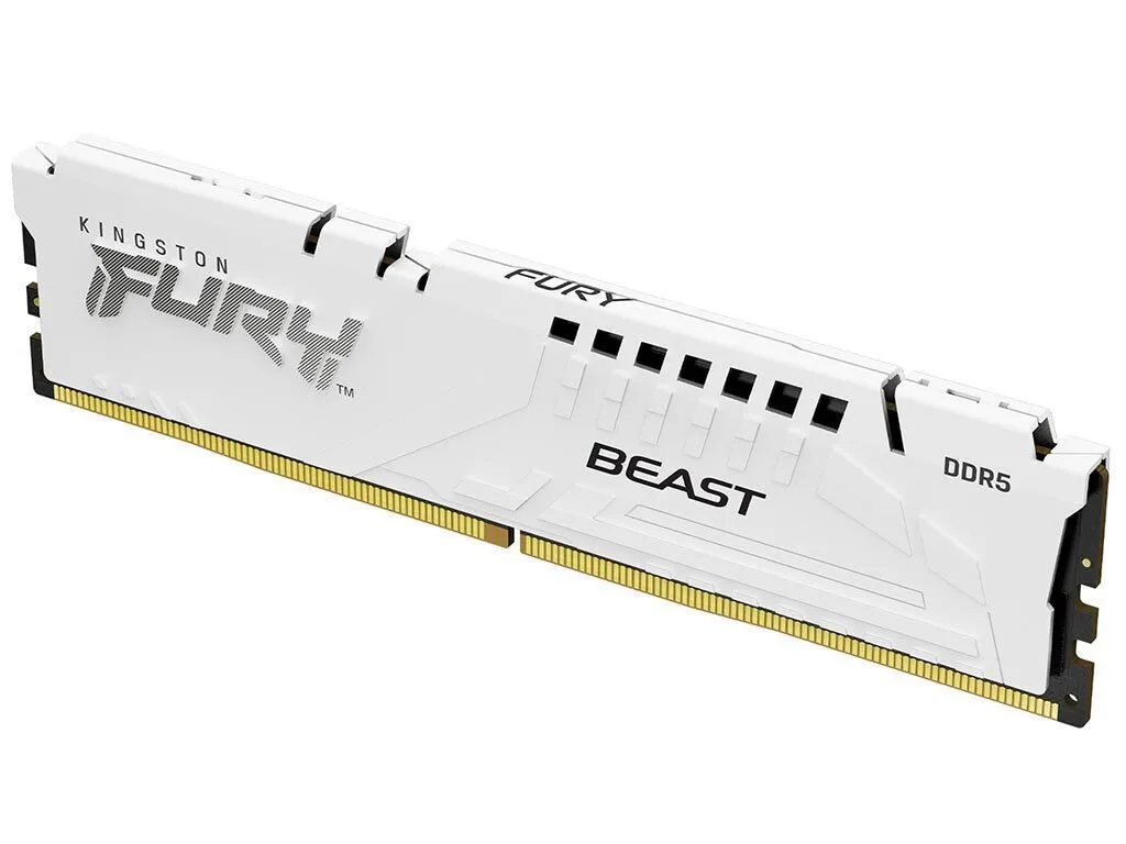 Kingston Fury Beast DDR5 με Module 1x16GB και Ταχύτητα 6000 για Desktop KF560C36BWE2-16 - Image 1
