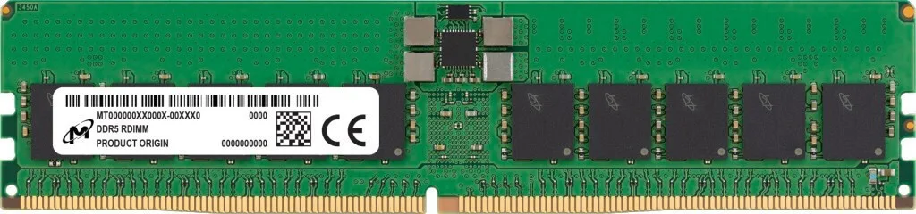 Micron DDR5 με Module 1x32GB και Ταχύτητα 5600 για Server MTC20F2085S1RC56BR - Image 1
