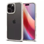 Spigen Ultra Hybrid Back Cover Πλαστικό Natural Titanium (iPhone 16 Pro) ACS08127