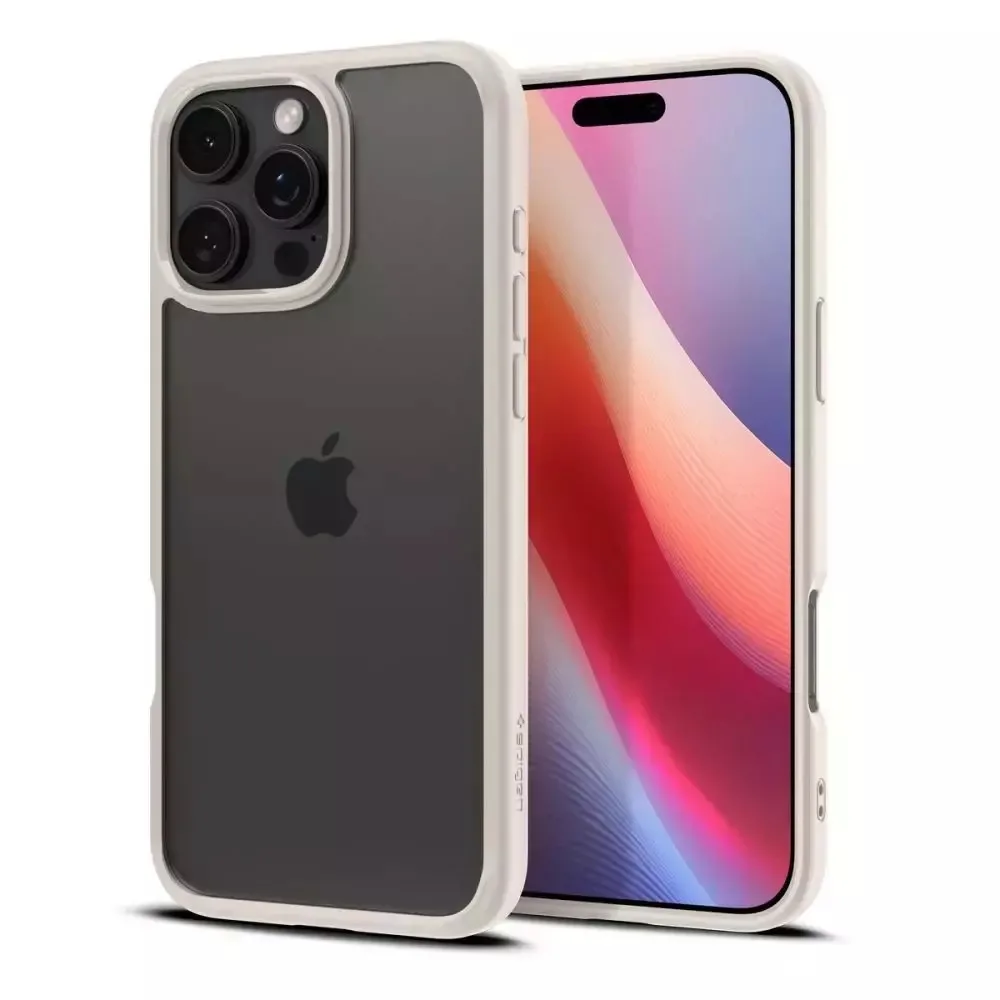 Spigen Ultra Hybrid Back Cover Πλαστικό Natural Titanium (iPhone 16 Pro) ACS08127 - Image 1