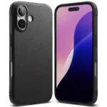 Ringke Onyx Back Cover Tempered Glass Μαύρο (iPhone 16)
