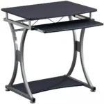 Γραφείο Υπολογιστή Ξύλινο Black Graphite 73.5x58.5εκ. ICA-TB 328BK