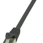 LogiLink F/UTP Cat.6 Καλώδιο Δικτύου Ethernet 10m Μαύρο 1τμχ CP2093S