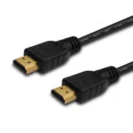 Savio HDMI 1.4 Cable HDMI male - HDMI male 2m Μαύρο
