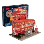 London Bus Puzzle 3D 161pcs