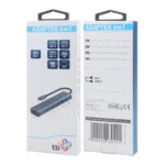 USB-C Docking Station με HDMI 4K PD Ethernet Γκρι