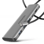 Axagon USB-C Docking Station με HDMI 4K PD Ασημί (HMC-5H)