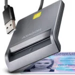 Axagon Card Reader USB 2.0 για SmartCard (CRE-SM3T)