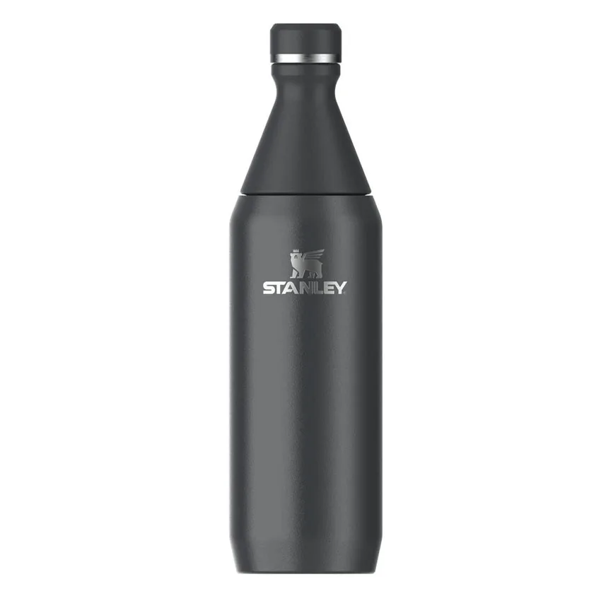 20240925115042_stanley_mpoukali_thermos_black_600ml_10_12069_024 Stanley Μπουκάλι Θερμός Ανοξείδωτο BPA Free 600ml Black 10-12069-024 - Image 1