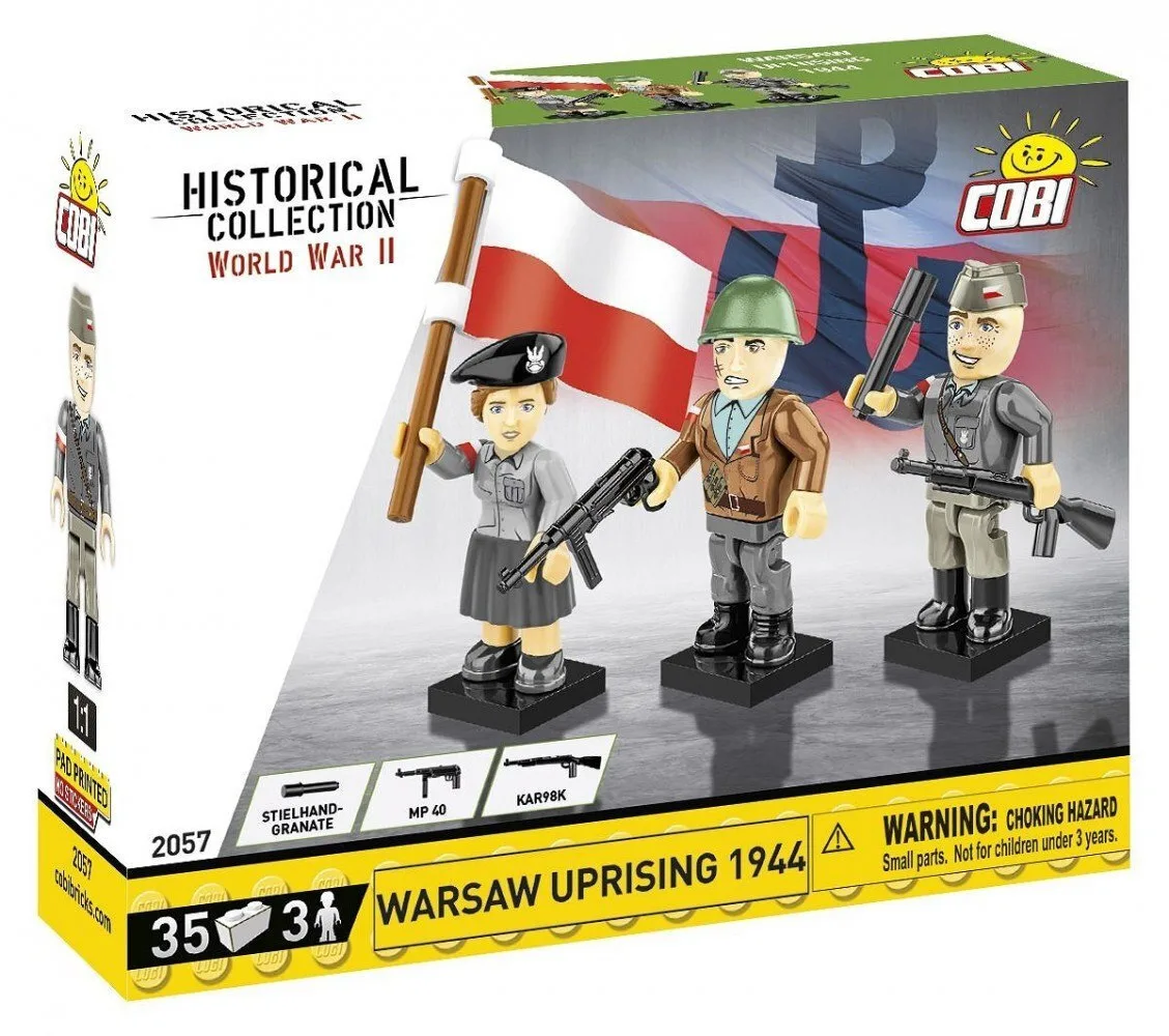 20240925150154_cobi_touvlakia_warsaw_uprising_1944_gia_6_eton_35tmch Cobi Τουβλάκια Warsaw Uprising 1944 για 6+ Ετών 35τμχ - Image 1