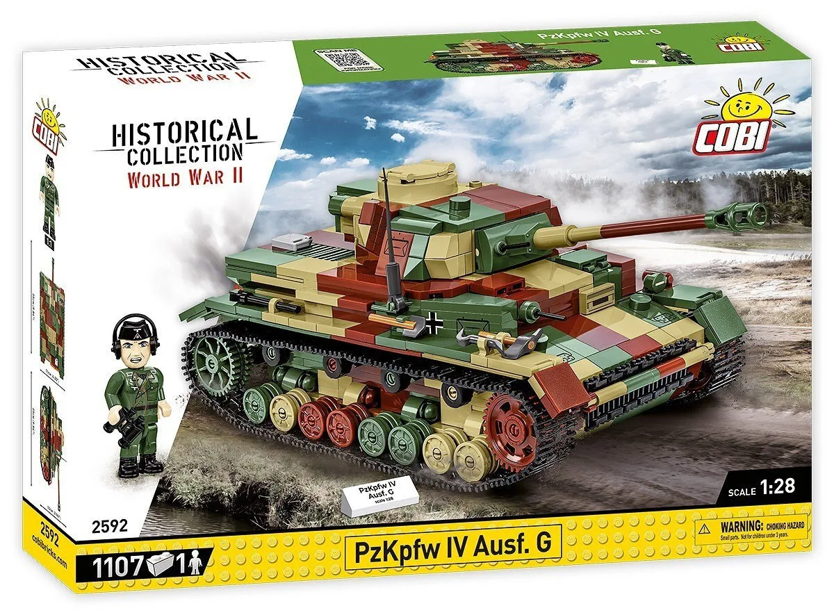 Cobi Τουβλάκια Wwii Pzkpfw Iv Ausf.g για 10+ Ετών 1107τμχ - Image 1
