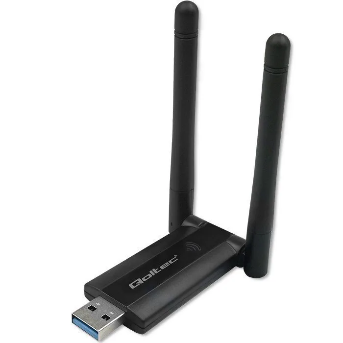 Fast Dual Usb Wireless Wi-fi Adapter 2 X 2dbi Ac Standard Usb 3.0 1200mbps - Image 1