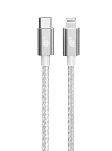 Tb Energy Usb-c Καλώδιο Lightning 1 M Ασημί Aktbxkuamfics1v 12408112 5901750280498 - Image 1