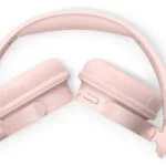 Philips TAH4209 Ασύρματα / Ενσύρματα On Ear Ακουστικά με 55 ώρες Λειτουργίας και Quick Charge Ροζ