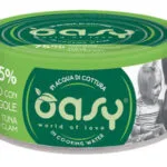 Oasy Love Υγρή Τροφή για Ενήλικες Γάτες σε Κονσέρβα με Τόνο, Ψάρια και Ρύζι χωρίς Σιτηρά & Γλουτένη 70gr