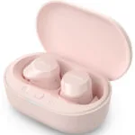 Philips TAT1209 In-ear Bluetooth Handsfree Ακουστικά με Αντοχή στον Ιδρώτα και Θήκη Φόρτισης Ροζ