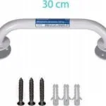 Mobilex LITMLXPDN0001 Λαβή Μπάνιου ΑΜΕΑ 30cm Λευκή