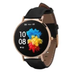 Garett Verona 50mm Smartwatch με Παλμογράφο (Χρυσό / Μαύρο)