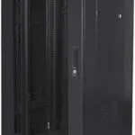 Lanberg Επιδαπέδια Καμπίνα Rack 22U Μαύρο FF01-6622-23BL