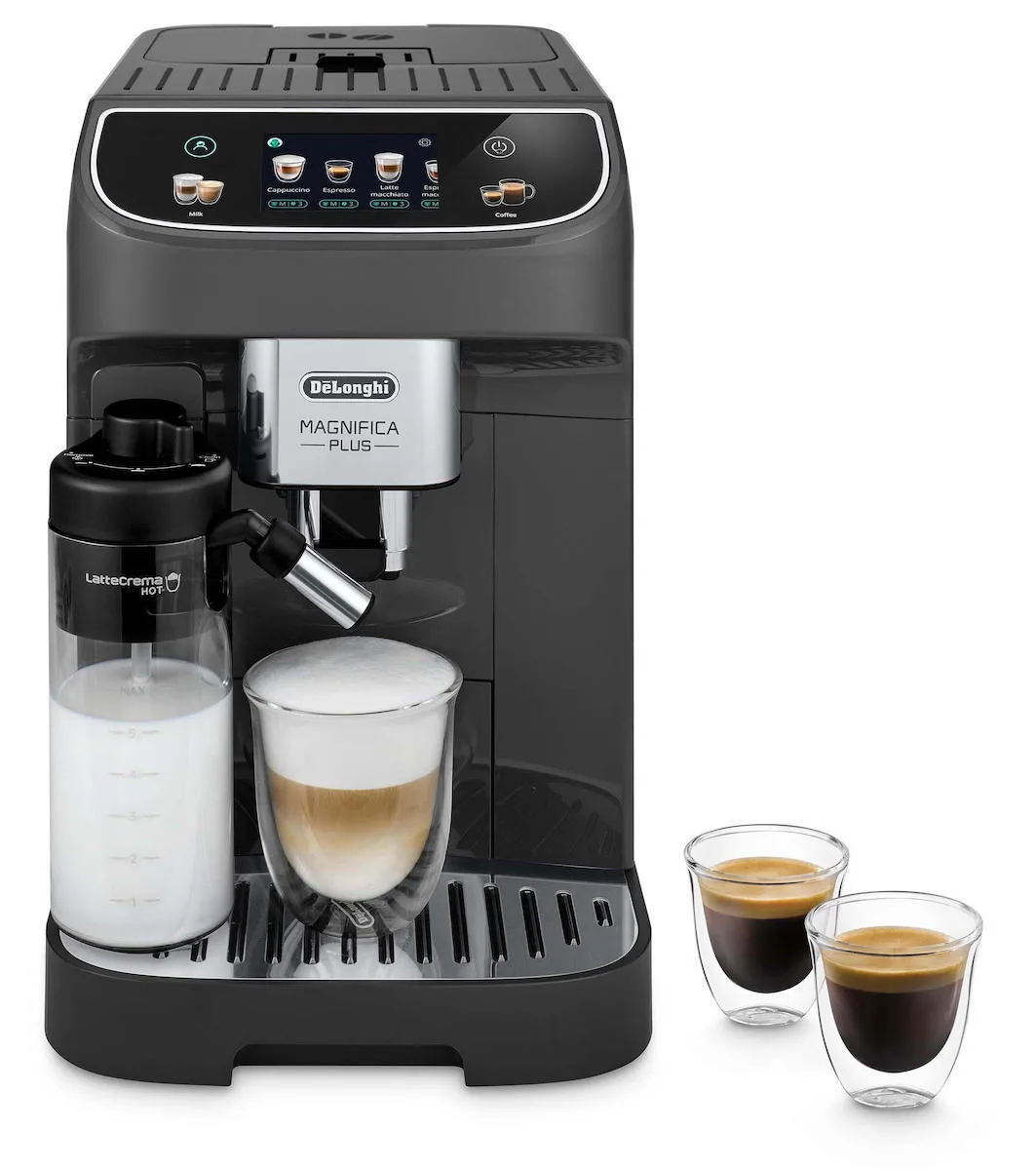 20241001125748_de_longhi_ecam320_61_aytomati_michani_espresso_1450w_piesis_15bar_me_mylo_alesis_mayri De'Longhi Magnifica Plus Αυτόματη Μηχανή Espresso 1450W Πίεσης 15bar με Μύλο Άλεσης Μαύρη - Image 1