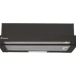 Candy Συρόμενος Απορροφητήρας 60cm Μαύρος CBT625/2B/1