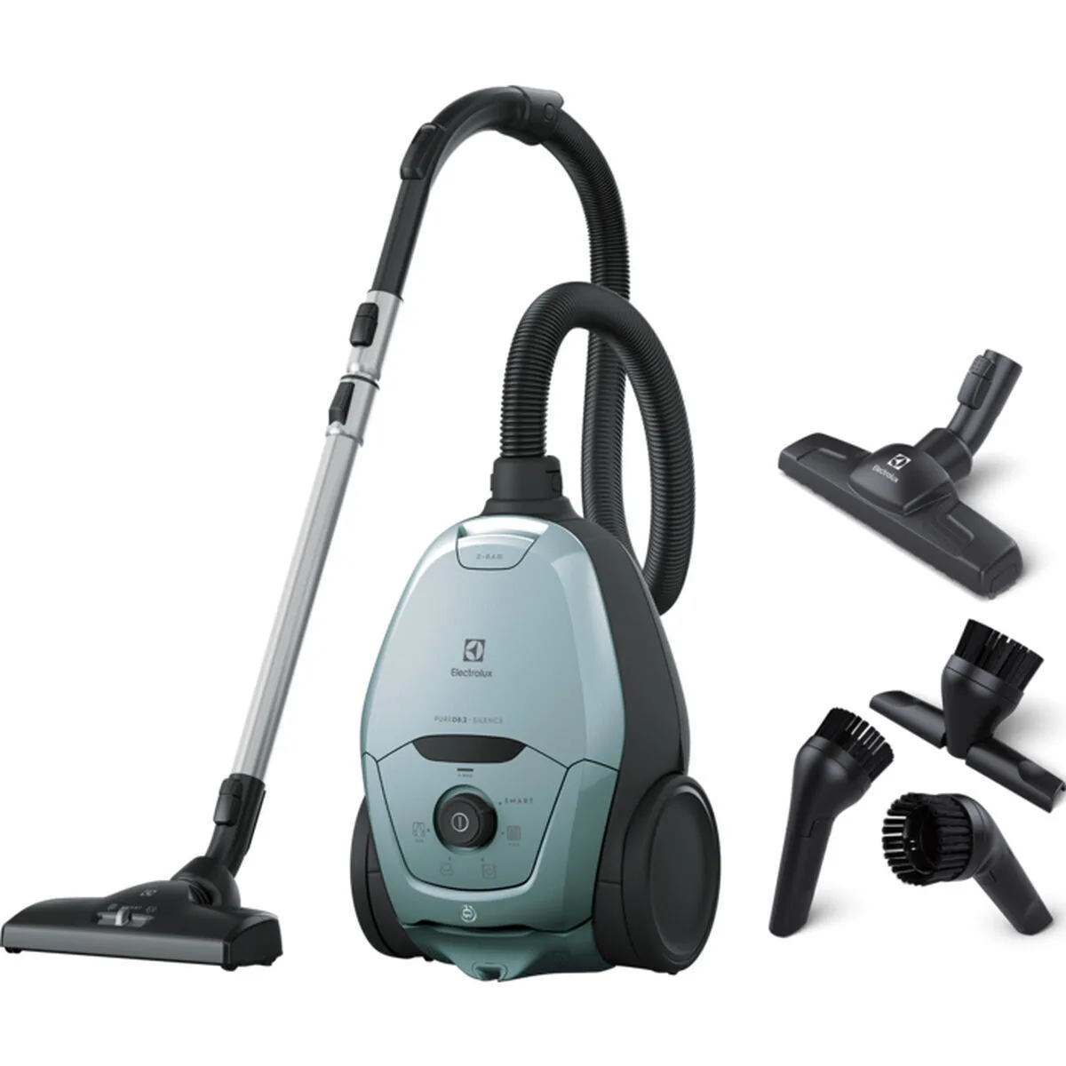 Electrolux Pure D8 Ηλεκτρική Σκούπα 500W με Σακούλα 3.5lt Λευκή - Image 1