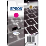 Epson 407 Γνήσιο Μελάνι Εκτυπωτή InkJet Ματζέντα (C13T07U340)
