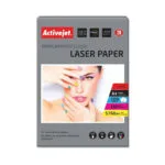 Active Jet Φωτογραφικό Χαρτί Gloss A4 (21x30) για Εκτυπωτές Laser 100 Φύλλα (AP4-160G100L)
