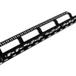 Lanberg Patch Panel Keystone για Rack 1U 19" 24 Θυρών Μαύρο PPKS-1224-B