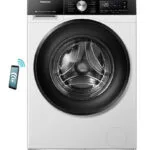 Hisense WD3S8043BW3 Πλυντήριο-Στεγνωτήριο Ρούχων 8kg/5kg Ατμού 1400 Στροφές με Wi-Fi
