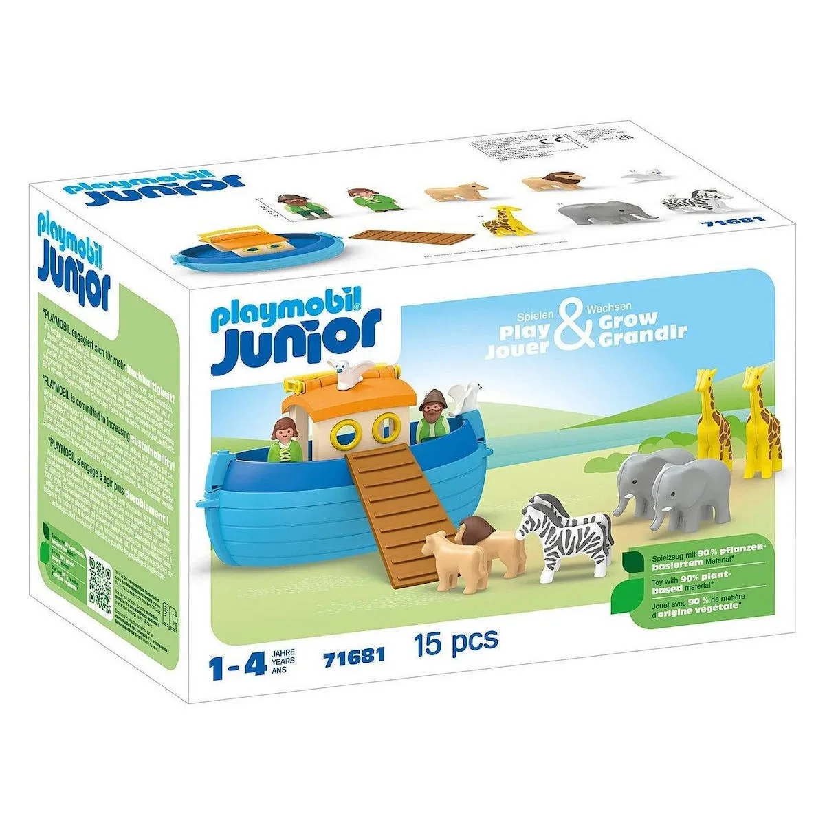 Playmobil Junior Η Κιβωτός Του Νώε για 1-4 ετών 71681 - Image 1