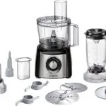 Bosch MCM3501M Πολυμίξερ 800W με Κάδο 2.3lt και Κανάτα Μπλέντερ Μαύρο