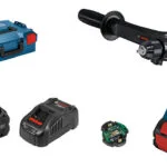 Bosch GSB 18V-150 C Κρουστικό Δραπανοκατσάβιδο Μπαταρίας 18V 1x8Ah & 1x4Ah 06019J5105