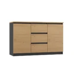 Malwa 2d3s/ba Anthracite Artisan Chest Drawers