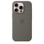 Apple Silicone Case with MagSafe Back Cover Σιλικόνης Stone Gray (iPhone 16 Pro) MYYL3ZM/A