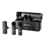 Boya BY-V4 Ασύρματο Μικρόφωνο Πέτου, Clip On Δημοσιογραφικό
