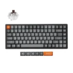 Keychron K2 Max K2M-J3 Ασύρματο Gaming Μηχανικό Πληκτρολόγιο 75% με Keychron Super Brown διακόπτες και RGB φωτισμό (Αγγλικό US)