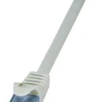 LogiLink U/UTP Cat.6 Καλώδιο Δικτύου Ethernet 3m Γκρι 1τμχ CP3062U