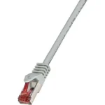 LogiLink S/FTP Cat.6 Καλώδιο Δικτύου Ethernet 15m Γκρι 1τμχ CQ2102S