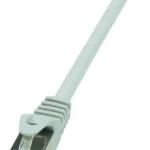 LogiLink F/UTP Cat.6 Καλώδιο Δικτύου Ethernet 0.25m Γκρι 1τμχ CP2012S