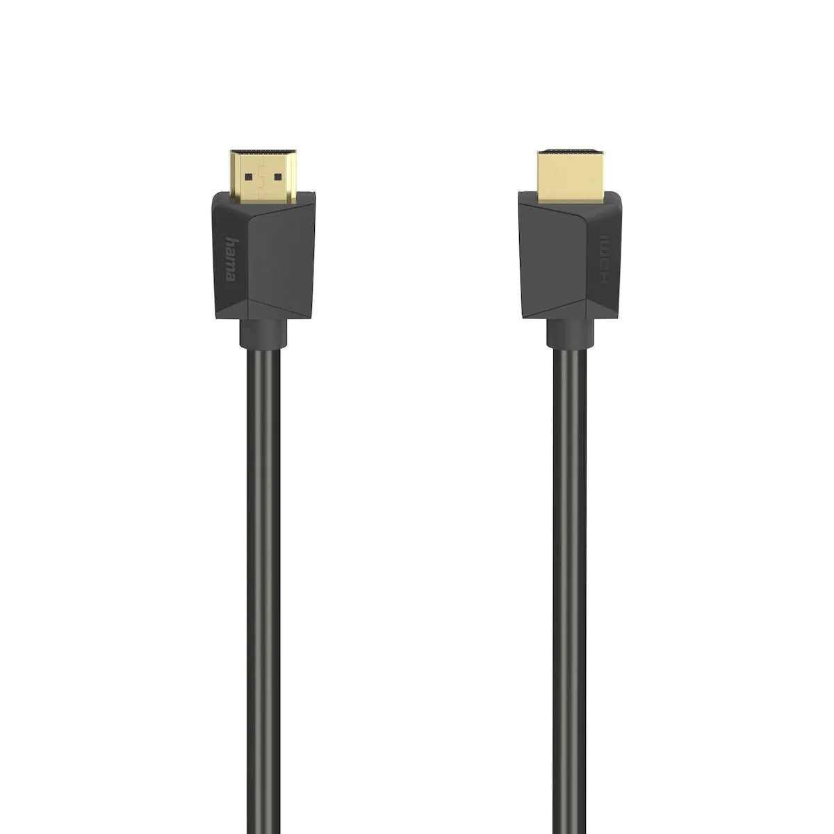 HAMA High Speed HDMI 1.4 Braided Cable HDMI male - HDMI male 5m Μαύρο 00205007 - Image 1