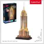 Empire State Building Led Edition Puzzle 3D 37pcs L539H