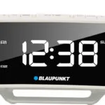 Blaupunkt Επιτραπέζιο Ψηφιακό Ρολόι με Ξυπνητήρι & Ραδιόφωνο Μαύρο CR12WH