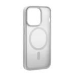Puro Back Cover Σιλικόνης Ασημί (iPhone 15 Pro Max)