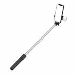 Hurtel Wr1yxs Selfie Stick με Bluetooth / Τηλεχειριστήριο Μαύρο