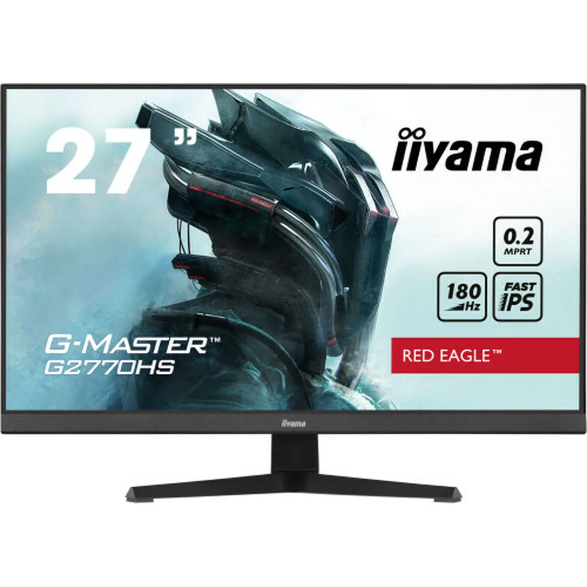 Iiyama G-Master G2770HS-B1 IPS Gaming Monitor 27" FHD 1920x1080 180Hz - Image 1