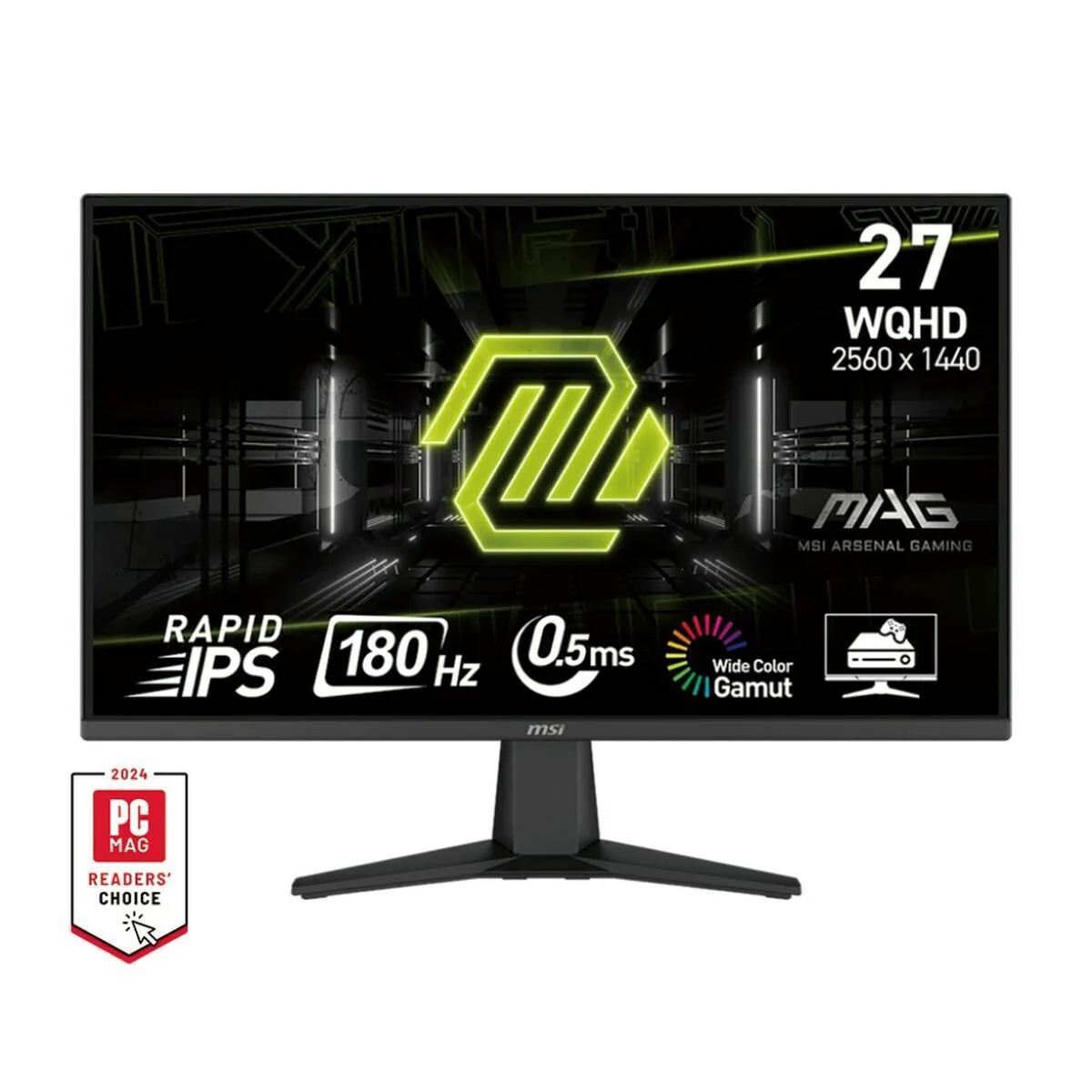 MSI MAG 275QF IPS Gaming Monitor 27" QHD 2560x1440 180Hz με Χρόνο Απόκρισης 0.5ms GTG - Image 1