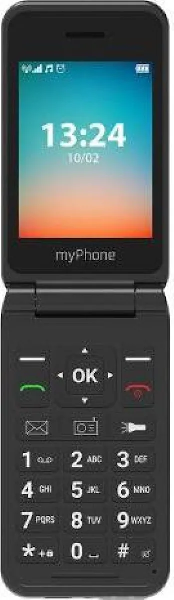 MyPhone Flip LTE Dual SIM Κινητό με Μεγάλα Κουμπιά Μπλε - Image 1