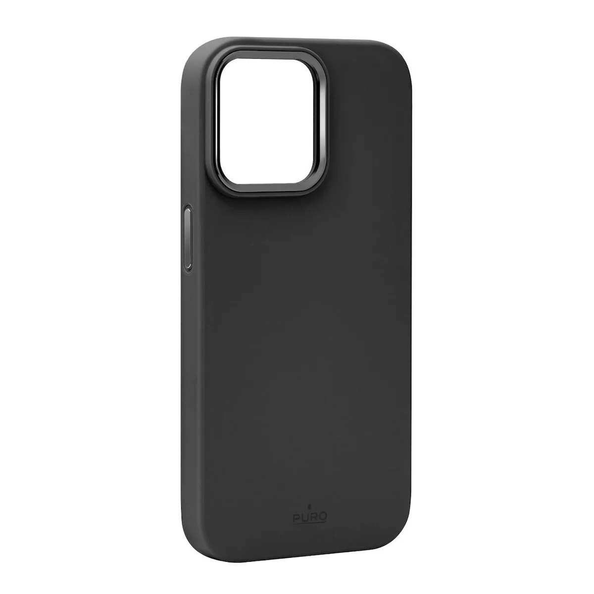 Puro Icon Mag Back Cover Σιλικόνης Μαύρο (iPhone 15 Pro Max) PUIPC15P67ICONMPBLK - Image 1